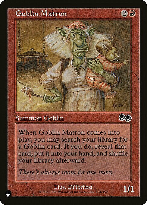 Goblin Matron Card Front