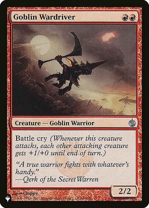 Goblin Wardriver Card Front