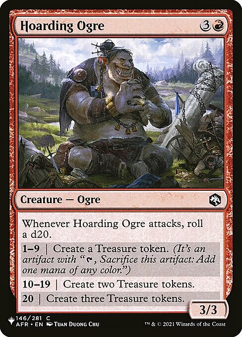 Hoarding Ogre Card Front