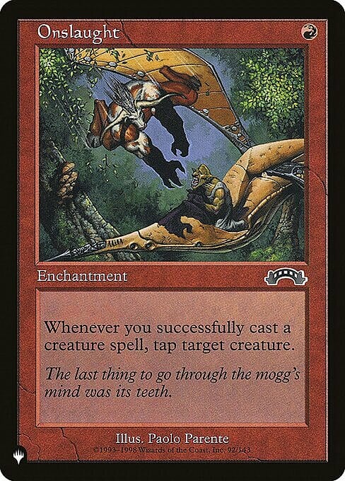 Onslaught Card Front