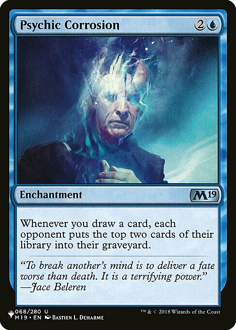 Psychic Corrosion Card Front