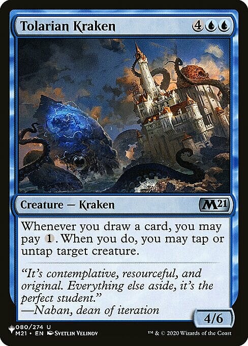 Tolarian Kraken Card Front