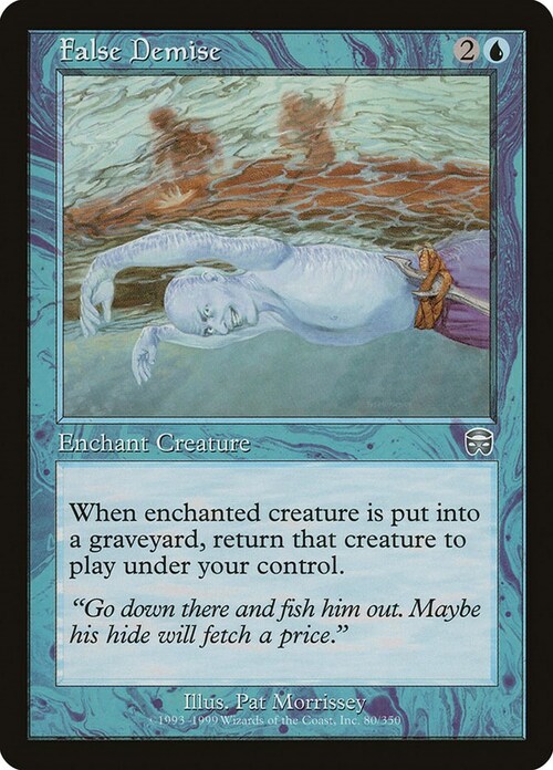 False Demise Card Front