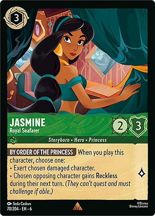 Jasmine - Royal Seafarer Card Front