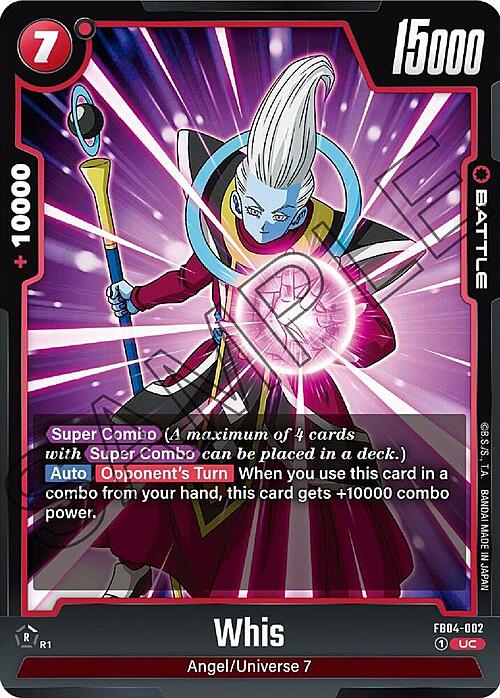 Whis Card Front