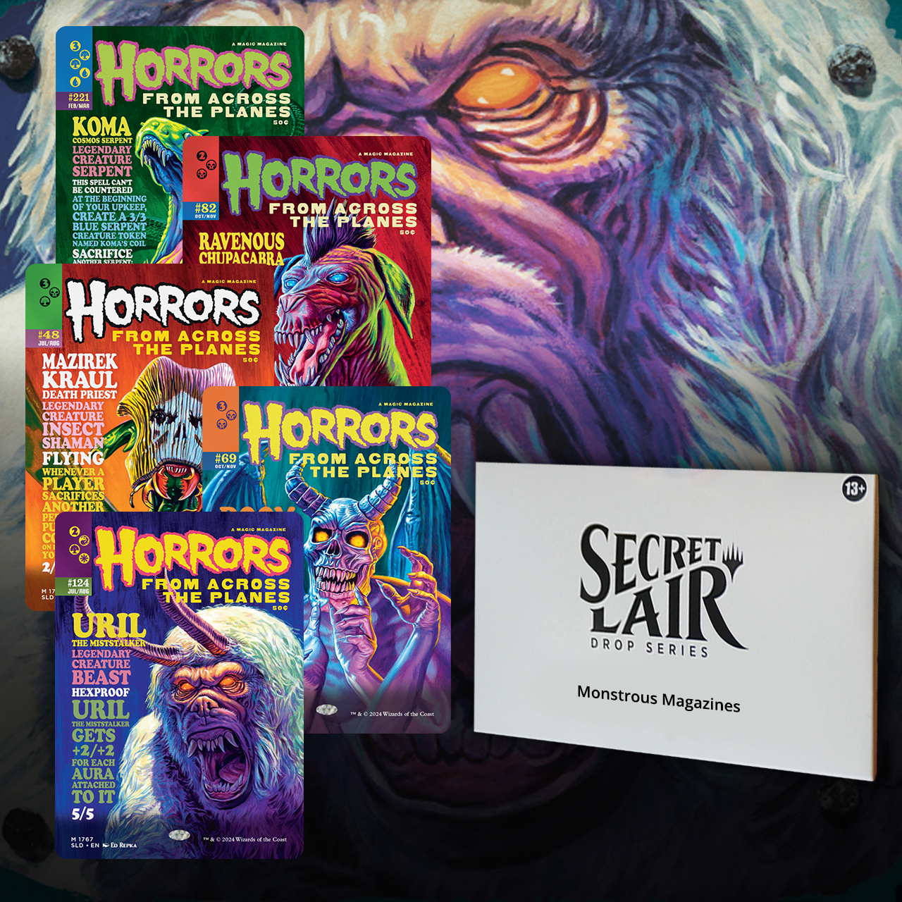 Secret Lair Drop Series: Monstrous Magazines