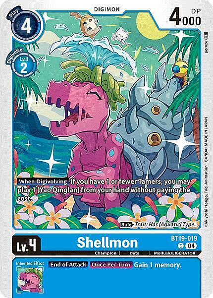 Shellmon Card Front