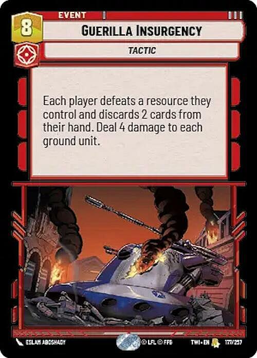 Guerilla Insurgency Card Front