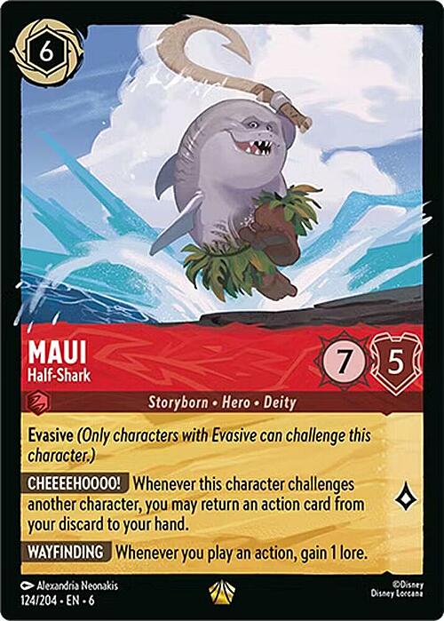 Maui - Half-Shark Card Front