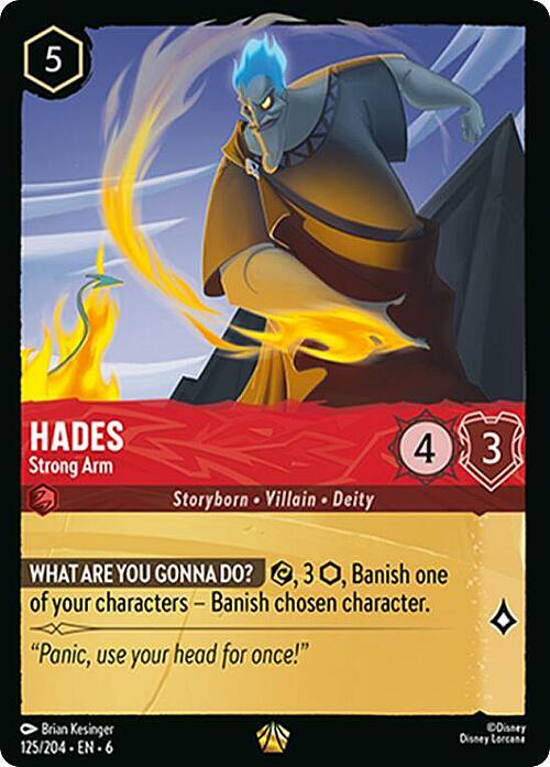 Hades - Strong Arm Card Front