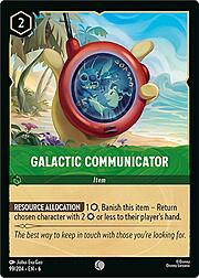 Galactic Communicator