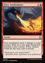 Fiery Annihilation