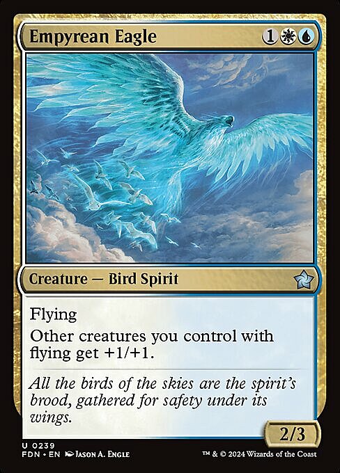 Empyrean Eagle Card Front