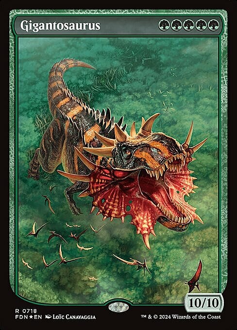 Gigantosaurus Card Front