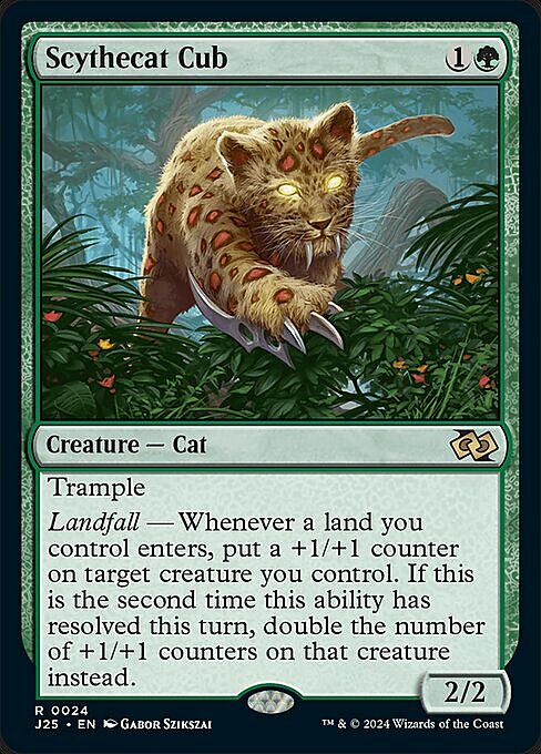 Scythecat Cub Card Front