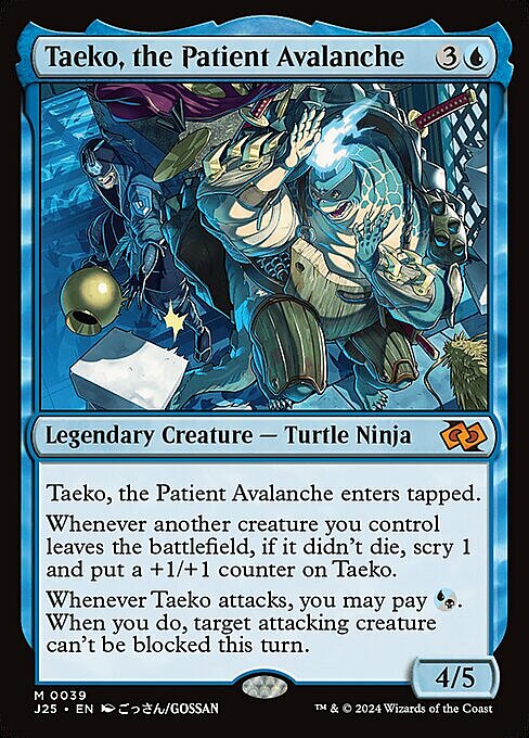 Taeko, the Patient Avalanche Card Front