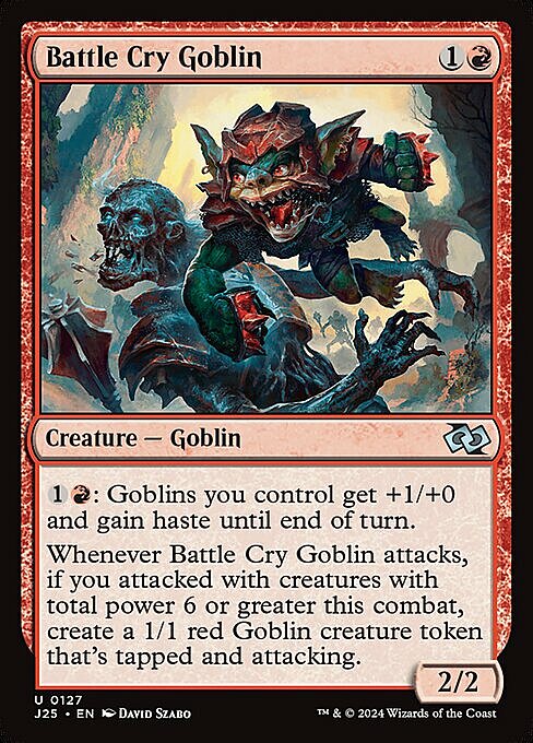 Battle Cry Goblin Card Front