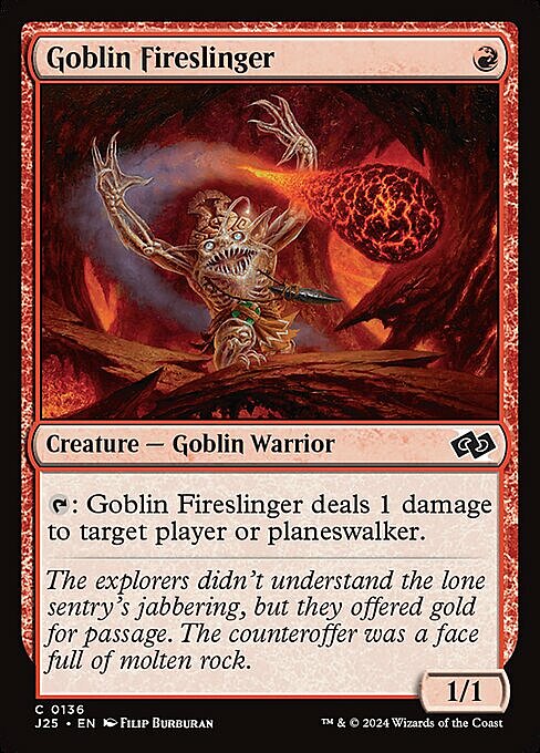 Goblin Fireslinger Card Front