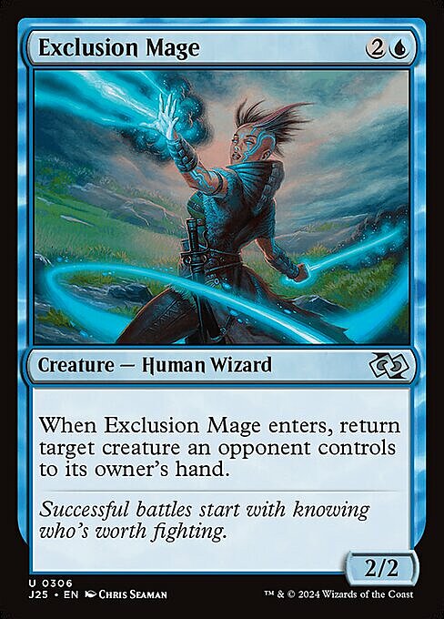 Exclusion Mage Card Front