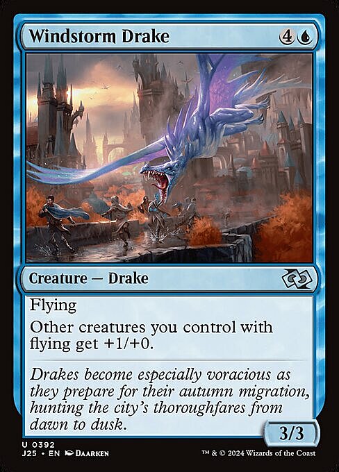 Windstorm Drake Card Front