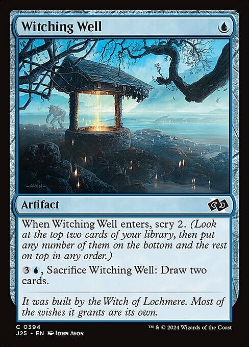 Witching Well Card Front