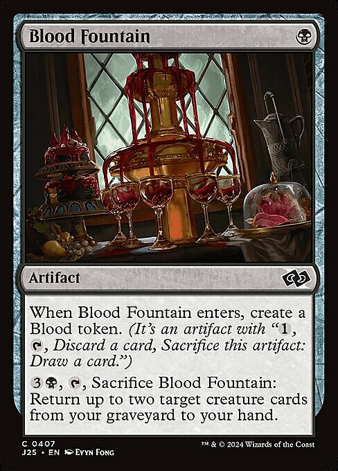 Blood Fountain Card Front