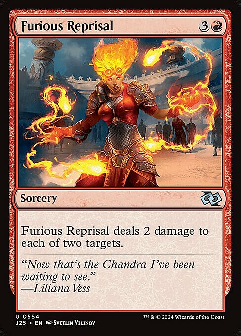 Furious Reprisal Card Front