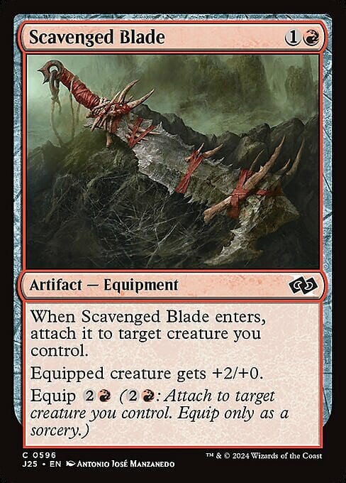 Scavenged Blade Card Front