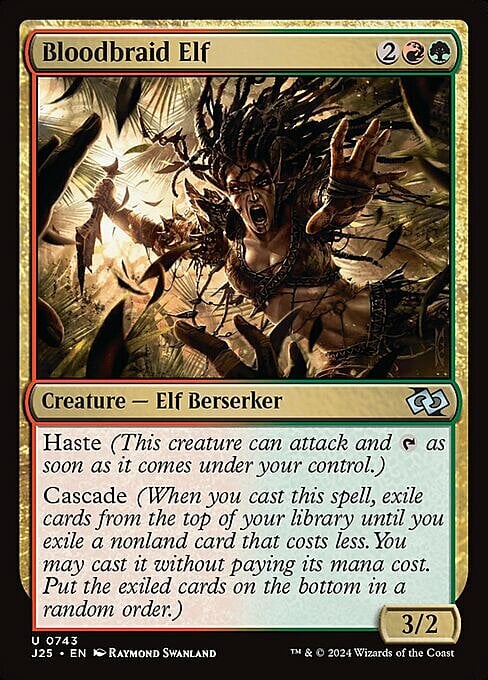 Bloodbraid Elf Card Front