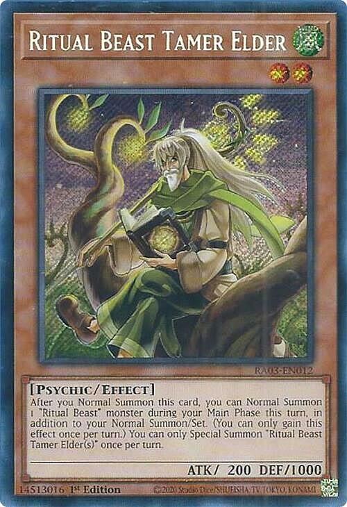 Ritual Beast Tamer Elder Card Front