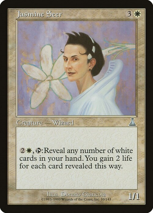 Jasmine Seer Card Front