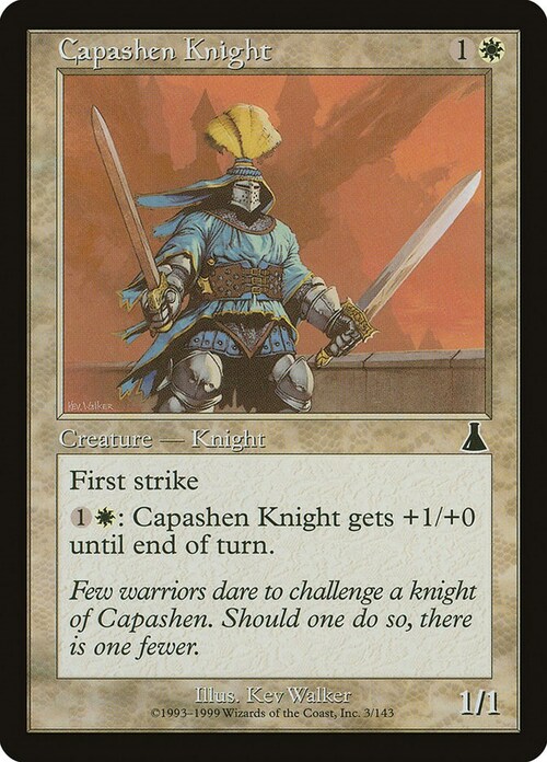 Capashen Knight Card Front