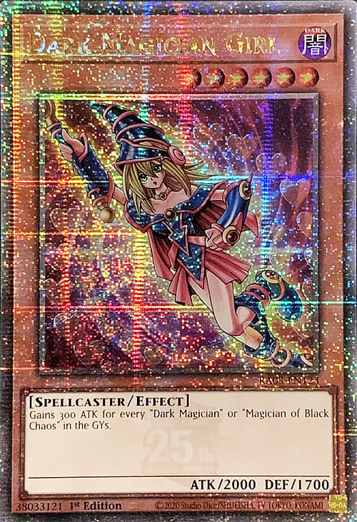 Dark Magician Girl Card Front