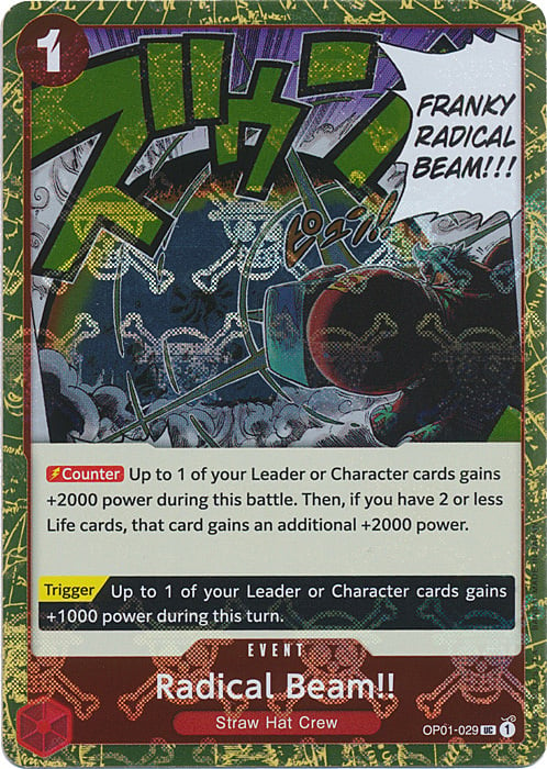 Radical Beam!! Card Front