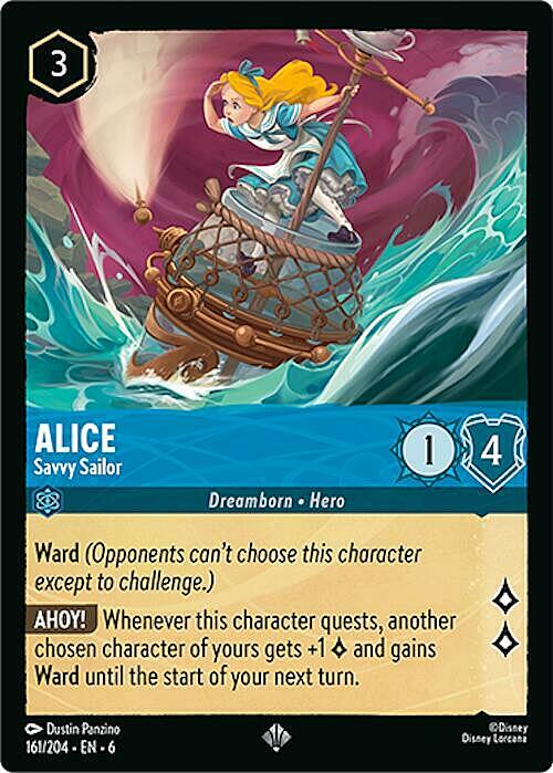 Alice - Savvy Sailor Card Front