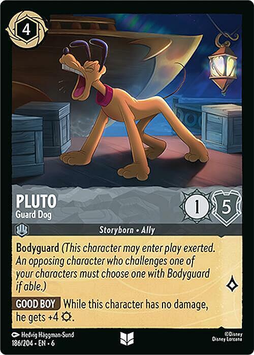 Pluto - Guard Dog Card Front