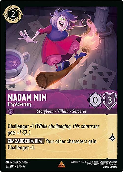 Madam Mim - Tiny Adversary Card Front