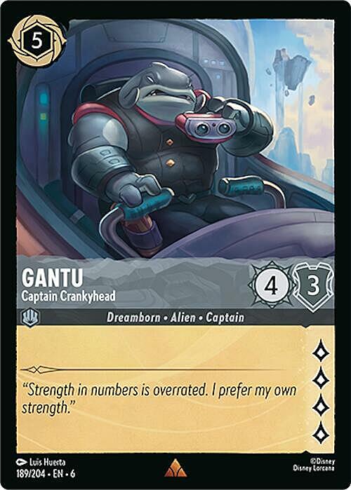 Gantu - Captain Crankyhead Card Front