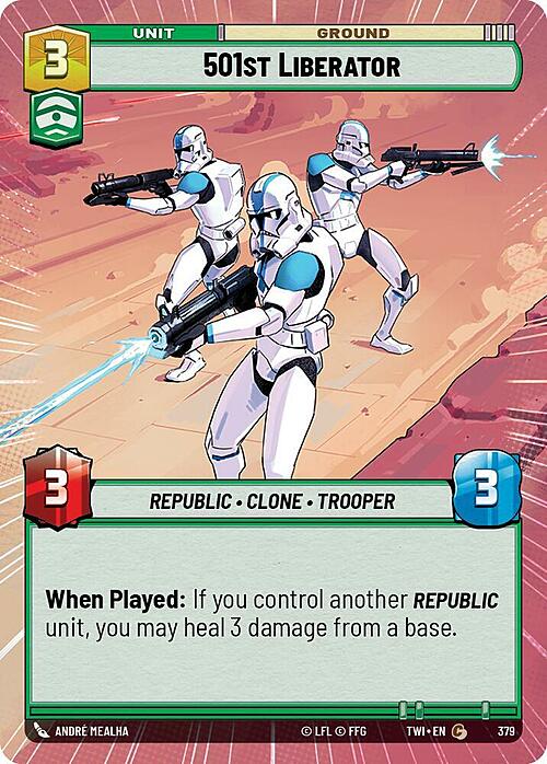 501st Liberator Card Front