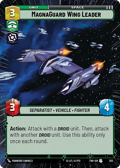 MagnaGuard Wing Leader Card Front