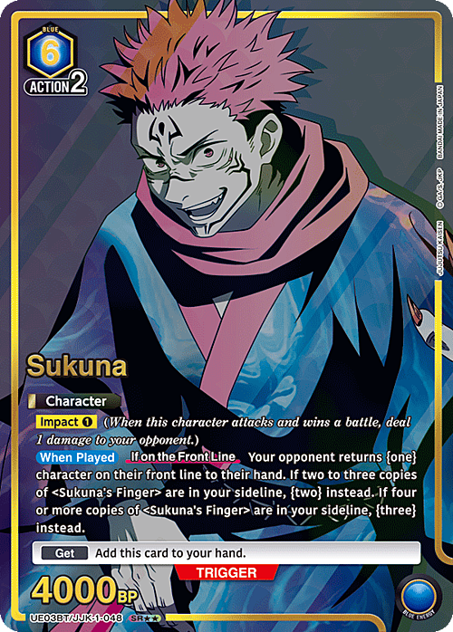 Sukuna Card Front