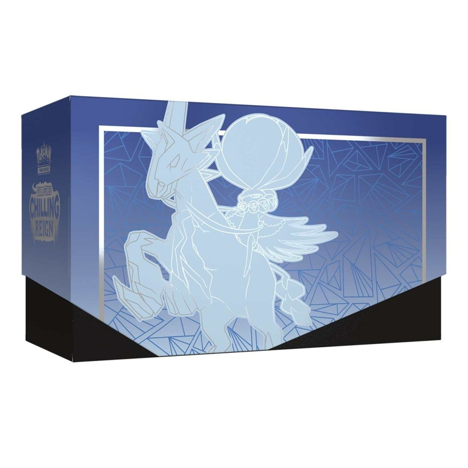Chilling Reign: "Empty Ice Rider Calyrex" Empty Elite Trainer Box
