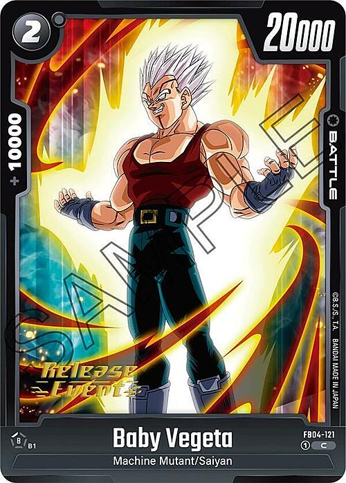 Baby Vegeta Card Front