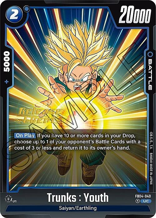 Trunks : Youth Card Front