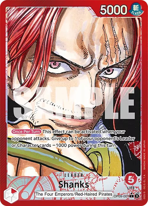 Shanks Card Front