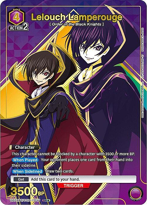 Lelouch Lamperouge Card Front