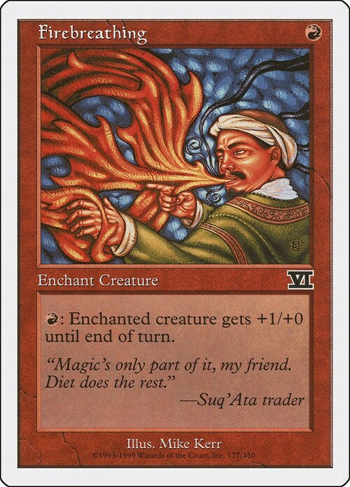 Firebreathing Card Front