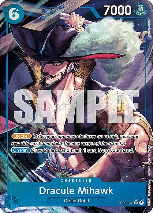 Dracule Mihawk Card Front