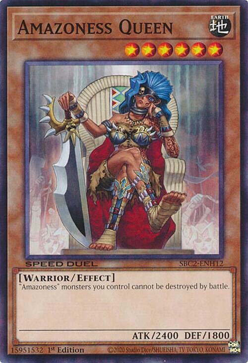 Amazoness Queen Card Front