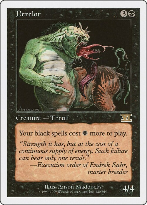 Derelor Card Front